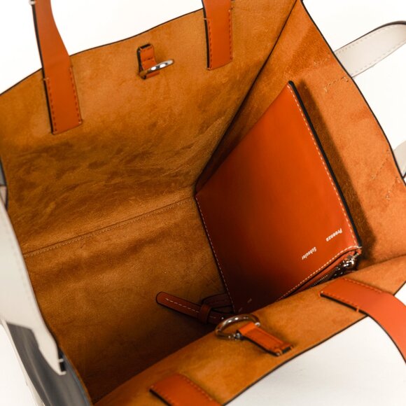 Proenza Schouler White Label Large Mercer Black Leather Tote - Picture 13 of 14